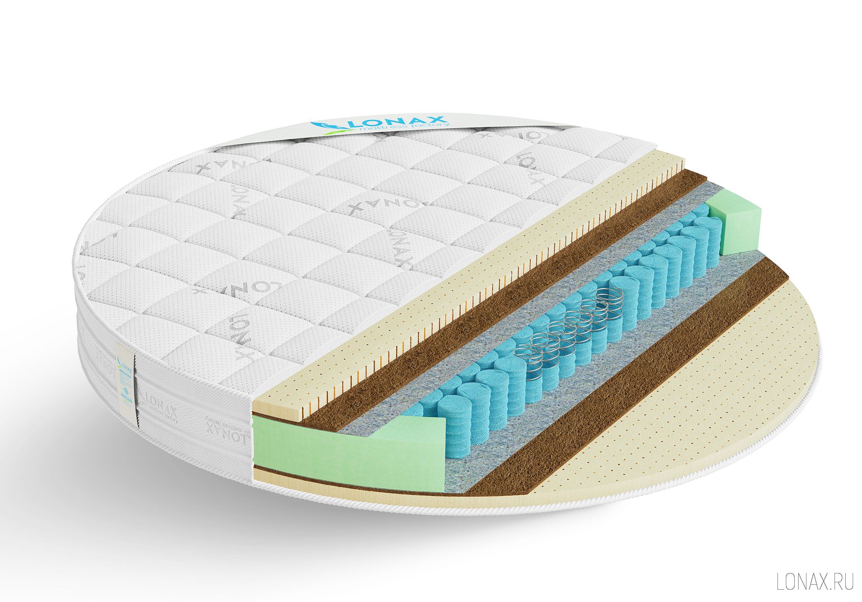 Матрас Lonax Round Medium TFK