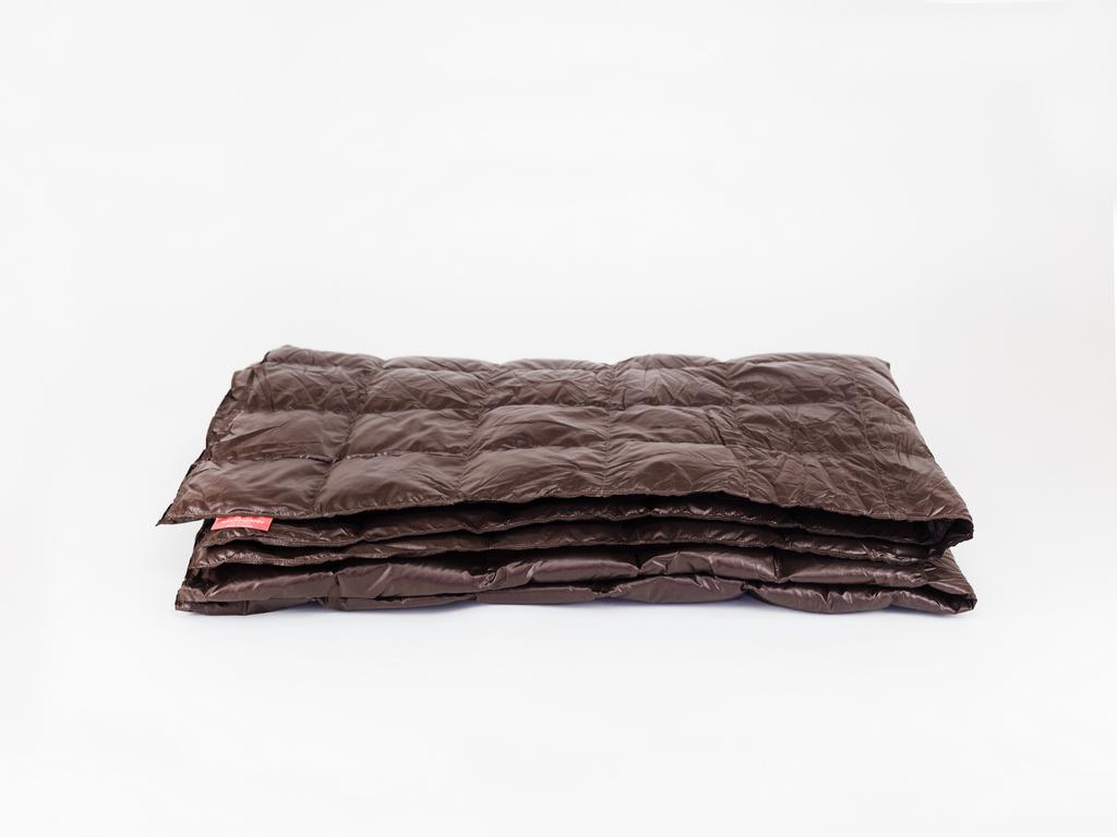 Одеяло Kauffmann Travel plaid Dark brown, легкое